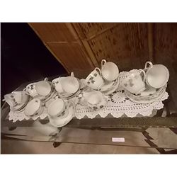 TEA CUPS AND CHINA - 3PC