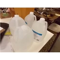DISTILLED WATER - 4 JUGS