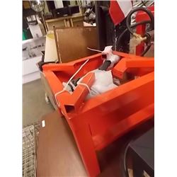 NEW GAS BURNER - SMALL SINGLE BURNER - RED SINGLE BURNER