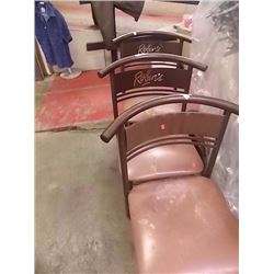 DINING CHAIRS FOR ROBINS DONUTS- 3 TTL