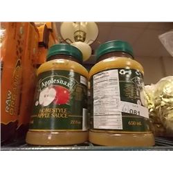 APPLE SAUCE - 6 X 650ML PER LOT