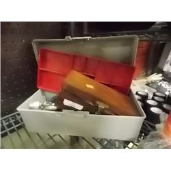 TACKLE BOX & MISC HARDWARE