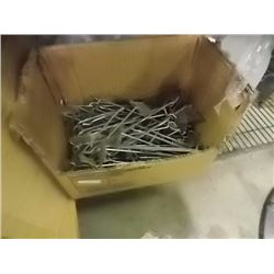 BOX OF PEG BOARD HOOKS