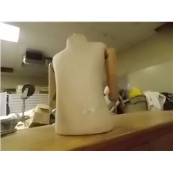 MANNEQUIN WITH WOOD ARMS