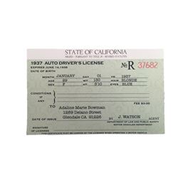 The Age of Adaline Adaline Bowman (Blake Lively) License Movie Props