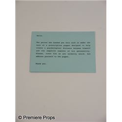 The Beaver Walter (Mel Gibson) Movie Props