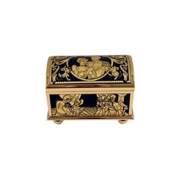Sleeping Beauty Gold Trinket Box Movie Collectible
