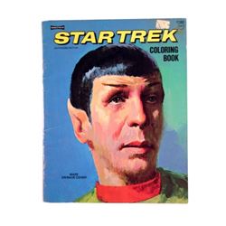 Leonard Nimoy Star Trek Coloring Book 1975