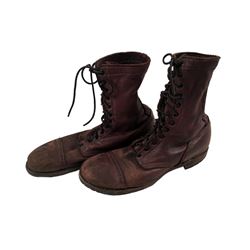 Captain America: The First Avenger Dum Dum Dugan (Neal McDonough) Leather Boots Movie Costumes