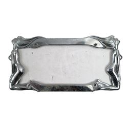 Fast Five Lady License Plate Frame Movie Props