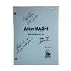 Image 1 : Mash Signed Script 1983 "After Mash" "September of 1953" Signed by 3 - Harry Morgan, Jamie Farr, Bil