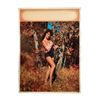 Image 1 : Pinup Calendar Original Salesman's Sample Forest Beauty Litho "Woodland Nymph" 1959