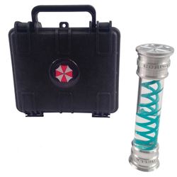 Resident Evil 6 Dr. Isaacs (Iain Glen) Hero DNA Vial and Case Movie Props