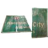 Image 1 : Resident Evil 6 Interstate 64 Sign Movie Props