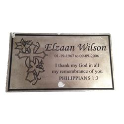 Resident Evil 6 Screen Used Gravestone Sign Movie Props
