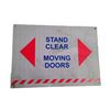 Image 1 : Resident Evil 6 Screen Used Stand Clear Sign Movie Props