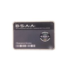 Resident Evil: The Final Chapter B.S.A.A. Clearance Access Card Movie Props