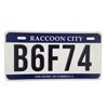 Image 1 : Resident Evil: The Final Chapter  Screen Used License Plate Movie Props