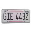 Image 1 : Resident Evil: The Final Chapter  Screen Used License Plate Movie Props