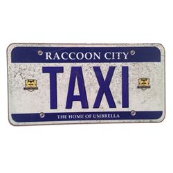 Resident Evil: The Final Chapter  Screen Used License Plate Movie Props