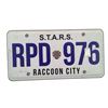 Image 1 : Resident Evil: The Final Chapter  Screen Used License Plate Movie Props