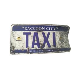 Resident Evil: The Final Chapter  Screen Used License Plate Movie Props