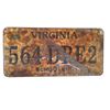 Image 1 : Resident Evil: The Final Chapter  Screen Used License Plate Movie Props
