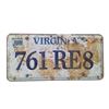 Image 1 : Resident Evil: The Final Chapter  Screen Used License Plate Movie Props