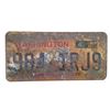 Image 1 : Resident Evil: The Final Chapter  Screen Used License Plate Movie Props