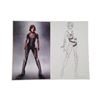 Image 1 : Resident Evil: The Final Chapter Costume Design Drawing Movie Memorabilia