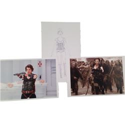 Resident Evil: Afterlife Renderings Movie Memorabilia