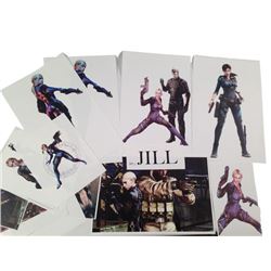 Resident Evil: Retribution Jill (Sienna Guillory) Renderings Movie Memorabilia