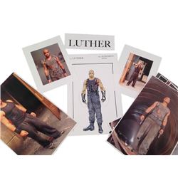 Resident Evil: Retribution Luther's (Boris Kodjoe) Renderings Movie Memorabilia