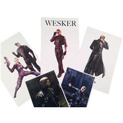 Resident Evil: Retribution Wesker's (Shawn Roberts) Renderings Movie Memorabilia