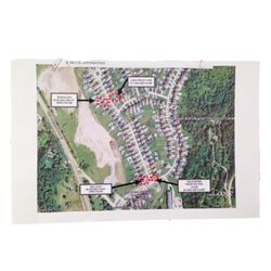 Resident Evil: Retribution Reference Map  Movie Memorabilia