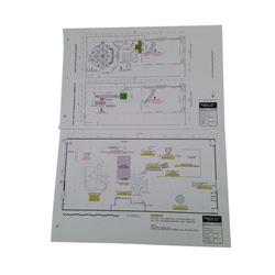 Resident Evil: Retribution Blueprints Movie Memorabilia