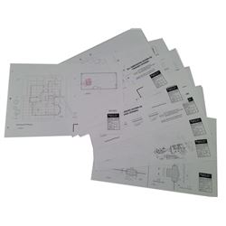 Resident Evil: Retribution Plans/Blueprints Movie Memorabilia