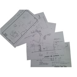 Resident Evil: Retribution Plans/Blueprints Movie Memorabilia