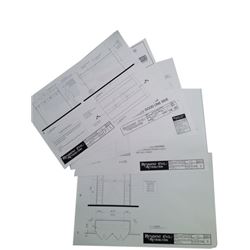 Resident Evil: Retribution Plans/Blueprints Movie Memorabilia