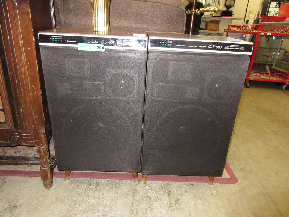 pioneer floor speakers vintage