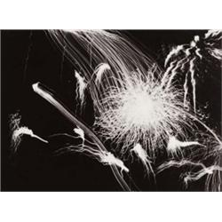 AENNE BIERMANN (German, 1898-1933) FEUERWERK titled and signed in pencil below image on recto art...