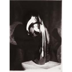 CONSTANTIN BRANCUSI (Rumanian, 1876-1957) MADEMOISELLE POGANY II inscribed “give to Little Review...