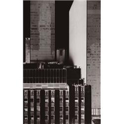VERA LUTTER (German, b. 1960) ROCKEFELLER CENTER, WEST III, MARCH 17, 1998 signed and dated on ve...