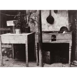 WALKER EVANS (American, 1903-1975) HAVANA kitchen signed “ Walker Evans” in pencil below image on...