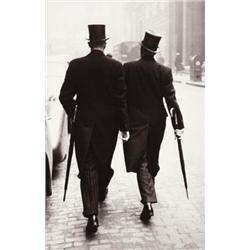 ROBERT FRANK (American, b. Switzerland, 1924) LONDON titled and dated “1951-52 London” in pencil ...