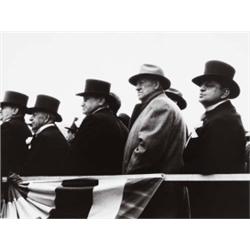 ROBERT FRANK (American, b. Switzerland 1924) CITY FATHERS—HOBOKEN, NEW JERSEY signed in black ink...