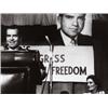 Image 1 : ROBERT FRANK (American, b. Switzerland 1924) DENVER (RICHARD AND PAT NIXON) titled, dated and sig...