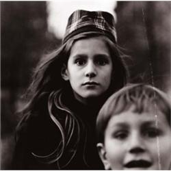 DIANE ARBUS (American, 1923-1971) GIRL IN A WATCHCAP, N.Y.C. Estate of Diane Arbus copyright stam...