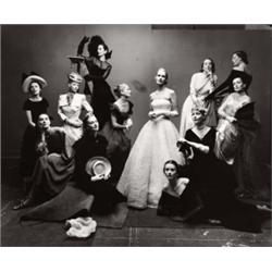 IRVING PENN (American, b. 1917) twelve of the most photographed MODELS of the period signed and d...