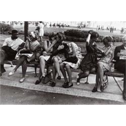 GARRY WINOGRAND (American, 1928-1984) WORLD’S FAIR, NEW YORK CITY signed and editioned “Garry Win...
